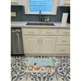 thumbnail image 3 of Merry Christmas Brittany Spaniel Machine Washable Memory Foam Mat, 3 of 4