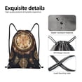 thumbnail image 4 of Xecao Dreamcatcher With Mandala Pattern Sports Drawstring Backpack - String Swim Gym Bag with Wet Proof Pocket for Women&Men-Small, 4 of 6