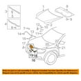 thumbnail image 3 of For 11 12 13 Highlander Front Hood Latch Lock Bracket w/ Theft Deterrent, 3 of 5