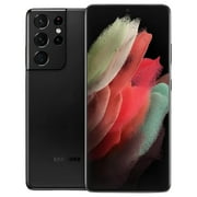 Restored Samsung Galaxy S21 Ultra 5G G998U  - Carrier Unlocked - 128GB Phantom Black Smartphone (Refurbished)
