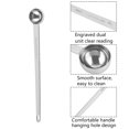 thumbnail image 3 of 2 Pack Coffee Scoop, Tablespoon Measure Poon, Stainless Steel Long Handle Coffee Spoon Silver, 3 of 6