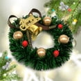 thumbnail image 2 of Sofullue 5 Pcs Mini Christmas Wreaths Christmas Tree Decoration Garland Wreath Mini Craft Wreaths for Decorating and Model Making, 2 of 9