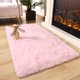 thumbnail image 1 of Rug Chicrug, 61 x 122 cm, suave, rosa afelpado, antideslizante, 1 of 7