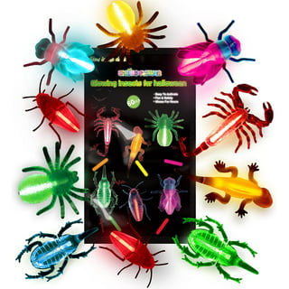 JOYIN 200 Pcs Glow Sticks, 8 Glow in the Dark Sticks Glow with