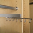 thumbnail image 5 of Rev-A-Shelf Sidelines 14" Deluxe Belt Rack Organizer, CBRSL-14-CR-1, 2 Pack, 5 of 12