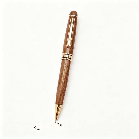CCOCC Walnut Wood Fancy Ballpoint Pen Set for Men Gift Vintage Twist Pens | with 2 Black Ink Refills & Gift Box Cool Journal Business Wooden Pen Writing Journaling Professional Executive Nice