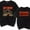 Black, variant on Josiah Queen Print T-shirt Summer Unisex Short-sleeved Fashion Y2K Casual Stylish Design Tee