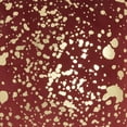 thumbnail image 5 of Nourison Luminescence Metallic Splash Deep Red Decorative Throw Pillow , 18" x 18", 5 of 5