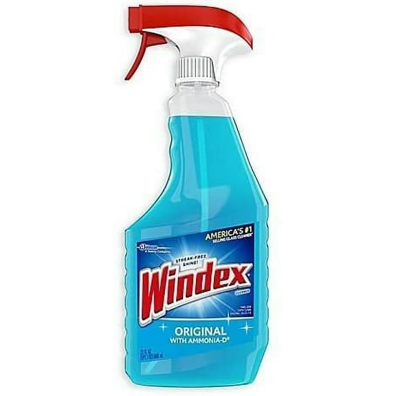 Windex Streak-Free Shine Original With Ammonia-D 23 Oz. Pack Of 6.