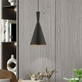 thumbnail image 6 of Beaumont Lane Contemporary 1-Light Metal Single Pendant in Black, 6 of 10
