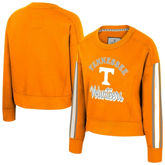 Women's Colosseum Tennessee Orange Tennessee Volunteers Honeymoon Sweatshirt