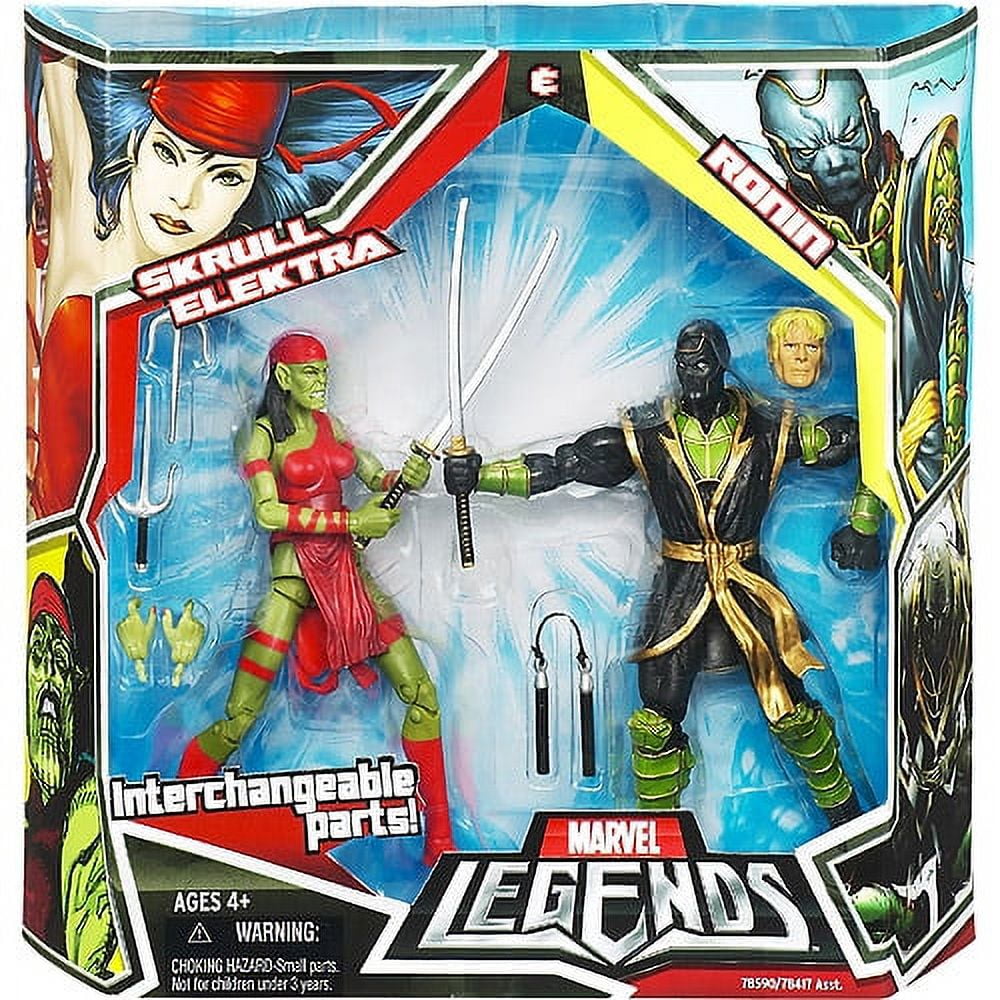 Marvel Legends Skrull Elektra & Ronin Action Figure 2-Pack