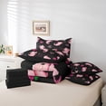 thumbnail image 6 of Castle Fairy Cartoon Pink Axolotl Twin Bedding Sets,Cute Strawberry Bedding Comforter Set, 6 of 8