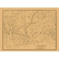 thumbnail image 2 of Hains 18x14 White Modern Wood Framed Museum Art Print Titled - Alabama South Florida West Military - Hains 1864, 2 of 4