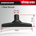 thumbnail image 5 of Shop-Vac 10 inch by 1-1/2 inch diameter Wet/Dry Nozzle, 5 of 9