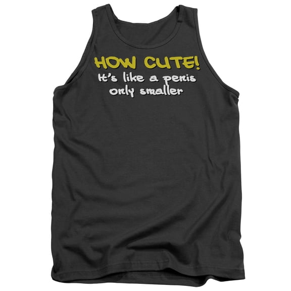 - How Cute - Tank Top - XX-Large