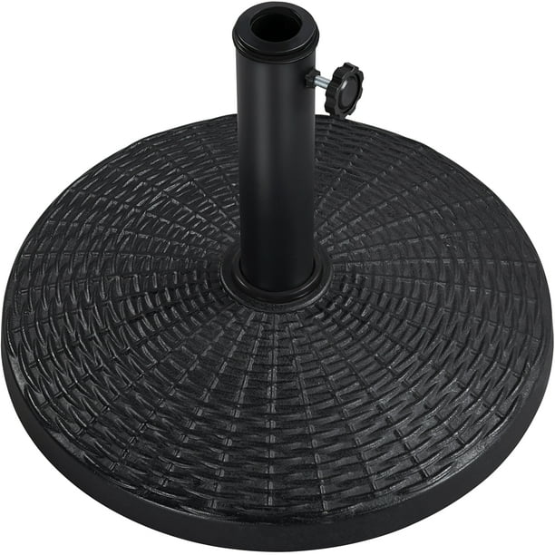 Easyfashion 22lbs 18" Outdoor Patio Heavy Duty Market ...
