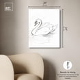 thumbnail image 4 of Graceful Swan II Canvas Print Farmhouse Art by Art Remedy, Gallery Wrapped, 20 x 24, 4 of 6