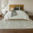 thumbnail image 6 of Addison Rugs Mayfield Washable Traditional Diamond Silver Rectangle Rug, 8' x 10', 6 of 6
