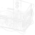 thumbnail image 5 of Transparent Acrylic Aquarium Planter for Storage Professional Practical Tank 1 Piece, 5 of 6