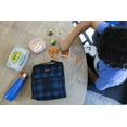 thumbnail image 5 of PackIt Freezable Lunch Bag with Zip Closure, Navy Buffalo, 5 of 7
