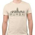 thumbnail image 2 of Skyline Mumbai India Shirt Unisex Small Natural, 2 of 5