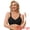 Black, variant on Women's Push Up Wirefree Seamless Adjustable Straps Bras XX-Large Gray
