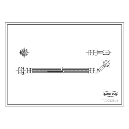 Corteco Brake Hose