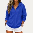 thumbnail image 7 of Zip Up Hoodie Women 2026 Long Sleeve Fall Winter Oversized Sweatshirts Zipper Oversized Cute Jackets with Pockets, 7 of 7