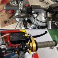 thumbnail image 3 of 7/8" Brake Master Cylinder for Honda TRX 250 300 350 450 FourTrax Rancher Foreman Rincon Recon Sportrax Front Right Brake Lever Replacement Black Honda Master Cylinder Black Honda Master Cylinder, 3 of 5
