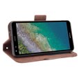 thumbnail image 5 of Case for Nokia C01 Plus Cover Adjustable Detachable Card Holder Magnetic closure Leather Wallet Case - Brown, 5 of 5