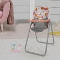 thumbnail image 6 of 509 Crew: Melange Flora - Foodie Doll Highchair - 5pc Feeding Accessories, Fits Dolls Up to 24", Tilting Seat, Foldable, Food Tray, Kids Toy, Ages 3+, 6 of 6