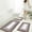 Brown, variant on Gradient-Patterned Rectangular Artificial aux Shearling Bathroom Rug Set (3-Piece), White Latex Non-Slip Backing,Non Slip, Quick Drying, Ultra Soft and Water Absorbent Bath Rug Blanket(Blue)