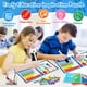 thumbnail image 2 of Libro de demostración de fracciones magnéticas, juego de fichas y círculos de fracciones magnéticas, materiales didácticos para primaria, materiales didácticos Montessori para aprender fracciones, rom, 2 of 8
