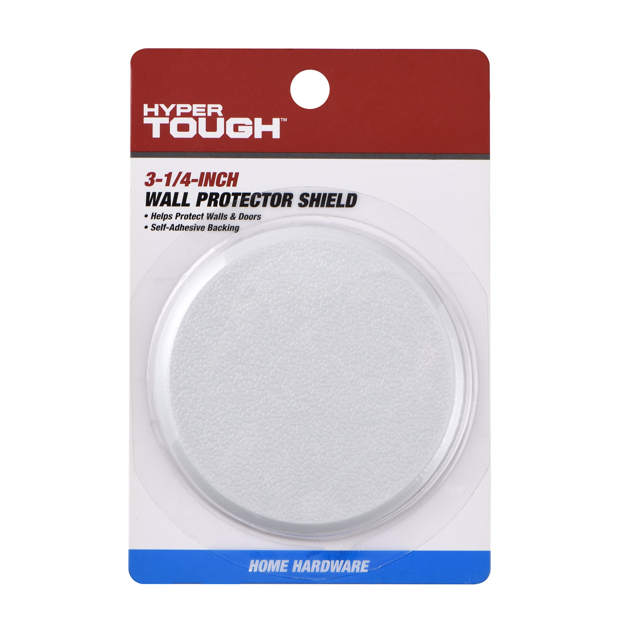 (2 pack) Hyper Tough New Plastic 3-1/4 in. Wall Shield, White