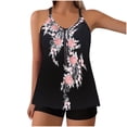thumbnail image 2 of Traje de baño tankini de verano para mujer, talla grande, estampado, bikini dividido, traje de baño de dos piezas para mujer, trajes de baño tankini para mujer, traje de baño de 2 piezas para mujer, t, 2 of 6