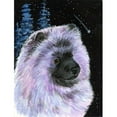 thumbnail image 1 of Starry Night Drapeau Keeshond - Taille Jardin, 11 x 15 Po., 1 of 1