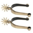 thumbnail image 1 of Espuelas Western Spurs de aleación de zinc vintage, resistentes a la oxidación y a los tóxicos, con equipo para hombres., 1 of 14