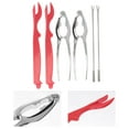 thumbnail image 7 of 1 Set 8Pcs Crab Crackers Seafood Forks Crab Picks Tool Kit (Assorted Color), 7 of 7