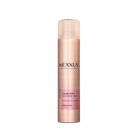 Nexxus Hair Spray for Volume, Comb Thru Finishing Mist, 10 (Best Hairspray For Long Lasting Curls)