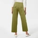 thumbnail image 3 of WILLBEST Pantalones Casuales de Sarga para Mujer, Pantalones Cortos de Pierna Ancha, Pantalones Cortos de Talla Grande, Pantalones Capri Elásticos, Pantalones Vaqueros Tobilleros para Mujer XXXL, 3 of 5
