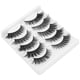 thumbnail image 5 of 5 pares de pestañas postizas rizadas gruesas profesionales maquillaje de fecha pestañas postizas portátiles Set015, 5 of 5