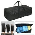 thumbnail image 4 of Bolsa de gimnasio para hombre, color negro, de gran capacidad, para viajes y gimnasio, 55 l, 100 l y 150 l 55L, 4 of 9