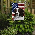 thumbnail image 2 of Border Collie Dog American Flag Flag Garden Size CK6447GF, 2 of 3