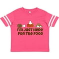thumbnail image 3 of Inktastic Thanksgiving Here for The Food Boys or Girls Toddler T-Shirt, 3 of 5