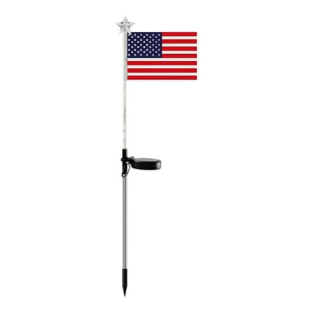 

LuoYinDa Light Lemonade Pitcher Packets Solar Powered LED Flagpole Lights for Outdoor Decorative Atmosphere In Public Parks