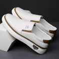 thumbnail image 2 of Mens Casual Shoes Soft Comfortable Flat Lightweight Moccasin Classic Breathable Leather Men's Shoes, 2 of 7