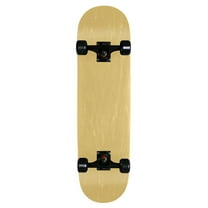 Blank Pro Complete Skateboard Natural 8.25 Black Wheels Black Trucks