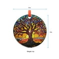 thumbnail image 5 of Tree of Life Glass Suncatcher  Handcrafted Ornament Panel with Vibrant Leaves and Glowing Sunset Design for Window or Home Decor, 2025, Holiday 2025, Holiday Decoration,, 5 of 5