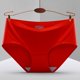 thumbnail image 1 of TrowBridge-bragas de seda satinada para mujer, ropa interior Sexy sin costuras, lencería de encaje para niñas dulces, calzoncillos transpirables acogedores para la salud, 1 of 4